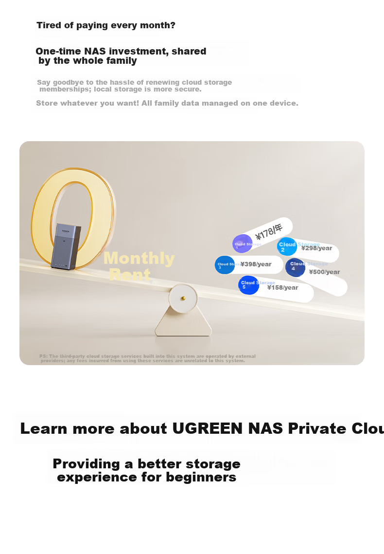 UGREEN Private Cloud DH2300, 8GB Dual-Bay NAS Network Storage, Personal Cloud AI Home Hard Drive Server, Mobile NFC One-Touch Connection, Photo Album Backup, Phone And Tablet Expansio 5