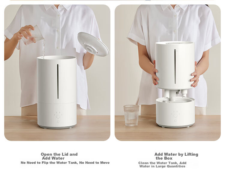 Mijia Xiaomi Smart Disinfecting Humidifier 2, Bedroom Quiet Operation, Sterilization for Pregnant Women And Infants, Intelligent Constant Humidity, Top Water Filling, Moisturizing Gift, 4.5L Large Capacity MJJSQ05DY 12