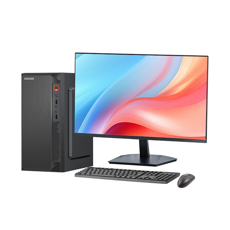 Coocaa Skyworth Computer, Commercial Desktop Computer for Office And Home Use (AMD A8 Core, 16GB RAM, 512GB SSD, WiFi), 23.8-Inch All-In Computer