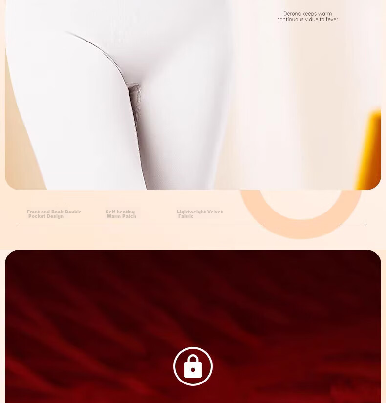 Jiashigao Heating Waist Belt, Warming Abdomen And Lower Back, Menstrual Period Warmth, Hot Compress Waistband, German Velvet Insulatio 6