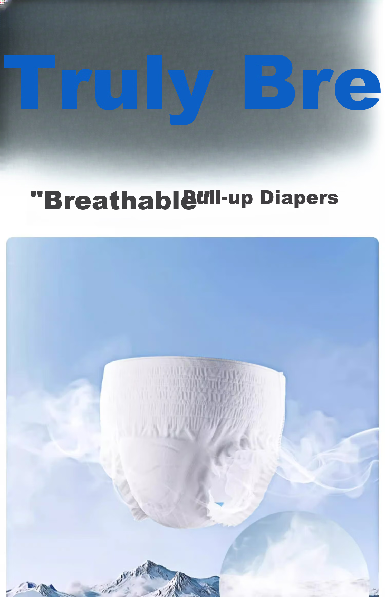 Laolaifu Adult Pull-Up Diapers, Size L, 20 Pieces, Waist Circumference (95-120cm), Elderly Incontinence Pads 4