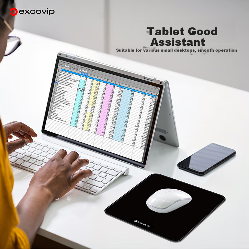 EXCO Cute Cartoon Puppy Sweater Small Mouse Pad Creative Desk Mat Small Computer Office Mouse Pad Gaming Mouse Pad 0657 6
