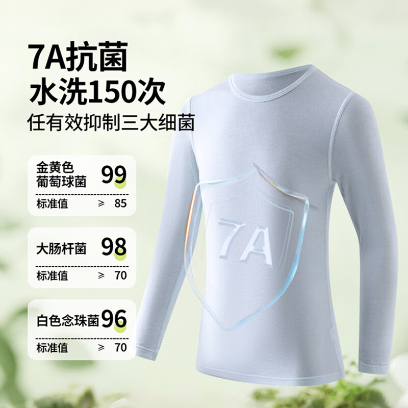 Ziyouxi Kids Thermal Underwear Set Spring Autumn Thin Boys Girls Long Johns Pajamas Base Layer