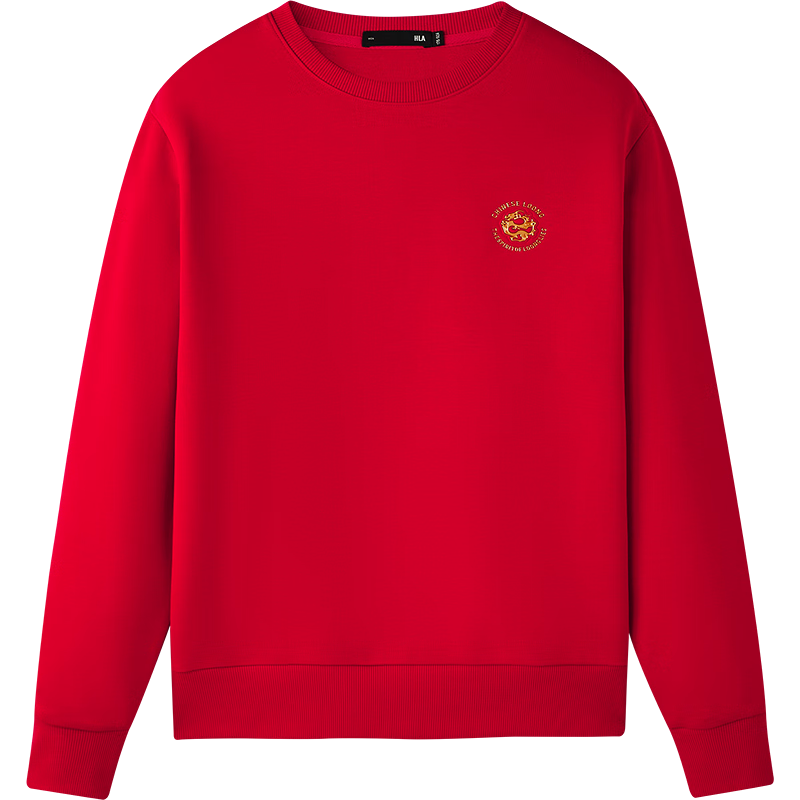 HLAHLA Men's Spring 2026 Chinese Dragon Series Durable Soft Long Sleeve Sweatshirt
