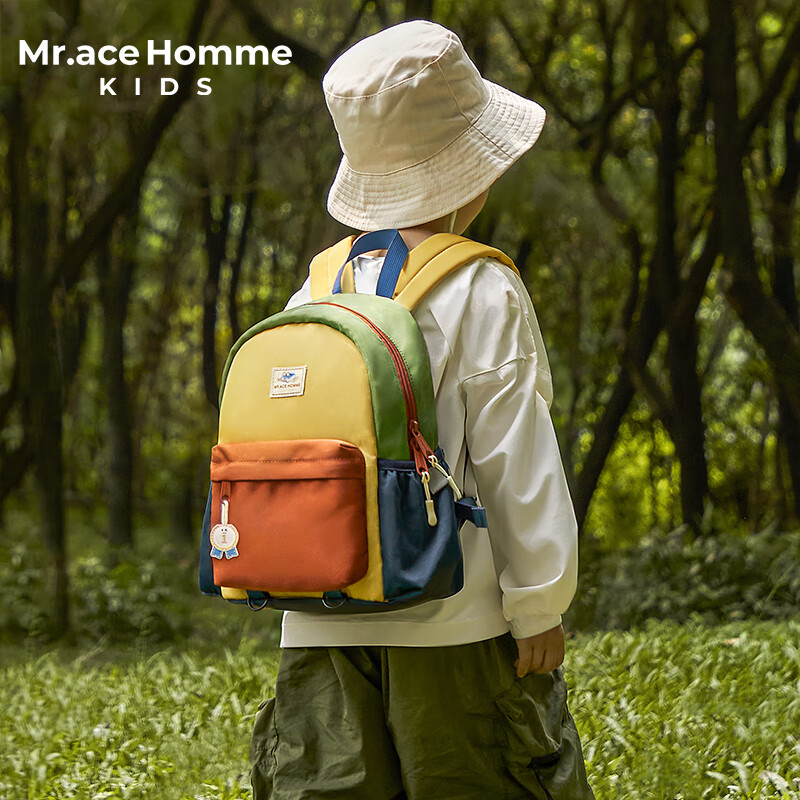 MR.ACE HOMME KIDS Lightweight Children's Backpack, Kindergarten Small Schoolbag for Boys And Girls, 2026 Elementary School Students Large Capacity Backpack