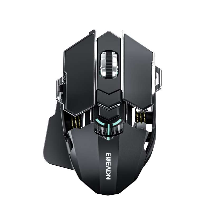 EWEADN G5 Tri-Mode Wired Wireless Bluetooth Gaming Mouse Macro Programmable Portable PAW3311 1K Report Rate Desktop Computer Large Hand Special