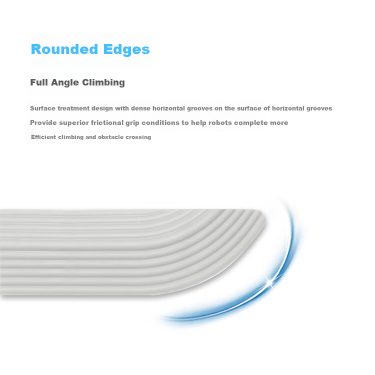 Shuangwei Slope Pad Robot Vacuum Cleaner Accessories, Compatible with Ecovacs, Xiaomi, Roborock, Whale, And Chasingmi, Obstacle Threshold Strip Pad Step Climbing Ramp Incline Pad, SD-Slope Pad 3