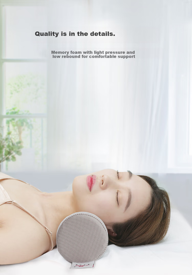 Aeromax Round Pillow Cervical Pillow Low Rebound Memory Foam Pillow Core Round Cylindrical Pillow Long Candy Neck Pillow 1