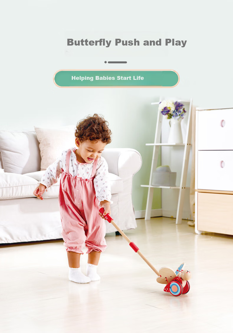 Hape (Germany) Baby Pull Toy, Walking Aid, Crocodile Design, First Birthday Gift, E0348 1