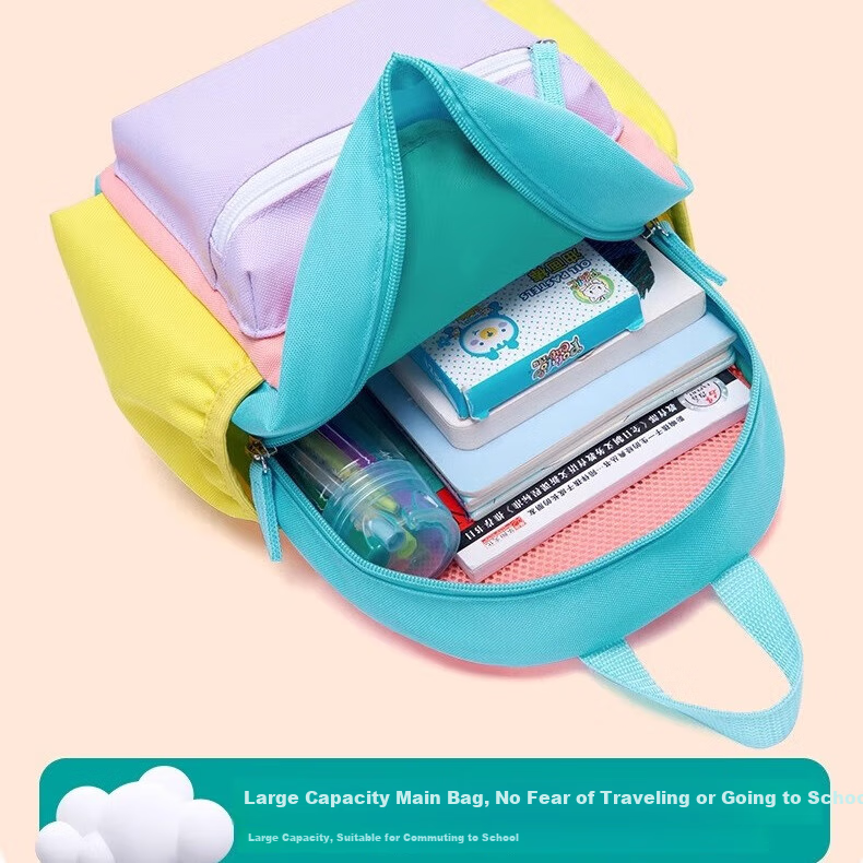 Детский рюкзак "Три утёнка", синий, маленький размер