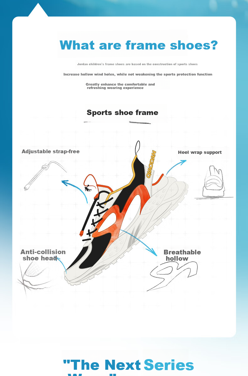 QIAODAN Boys' Cage Shoes, Children's Shoes, Summer Running Shoes, Kids' Sandals, Sports Shoes, Ivory/black, Size 37 2