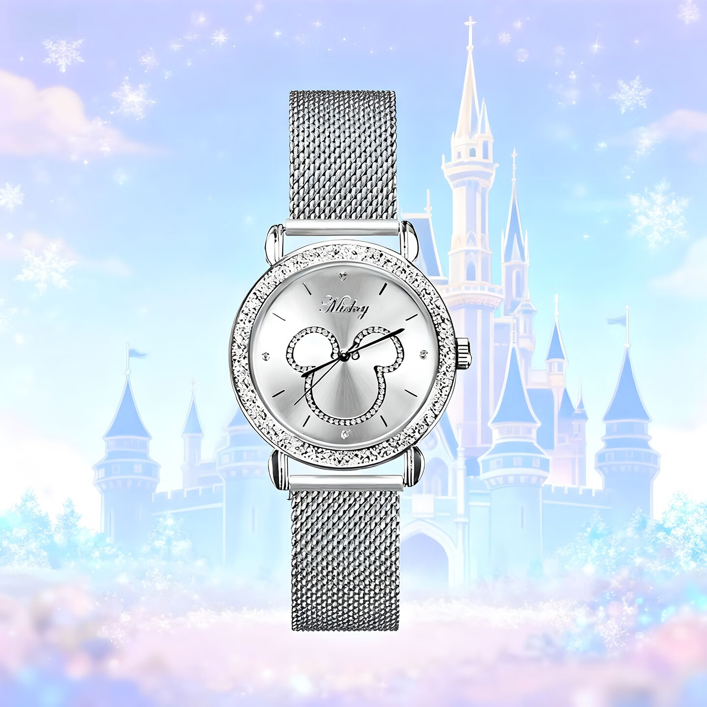 Disney Women's Watch for Students, High School and Middle School Girls, Elegant and Delicate Small Wristwatch 2