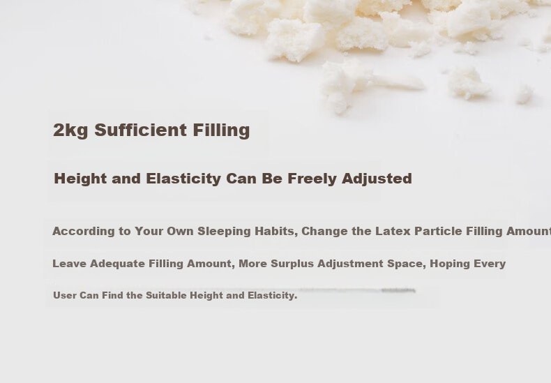 8H Thailand 91% Natural Latex Pillow for Adults, Cervical Spine Support, Sleep Aid, Special Pillow, Z5 White 11