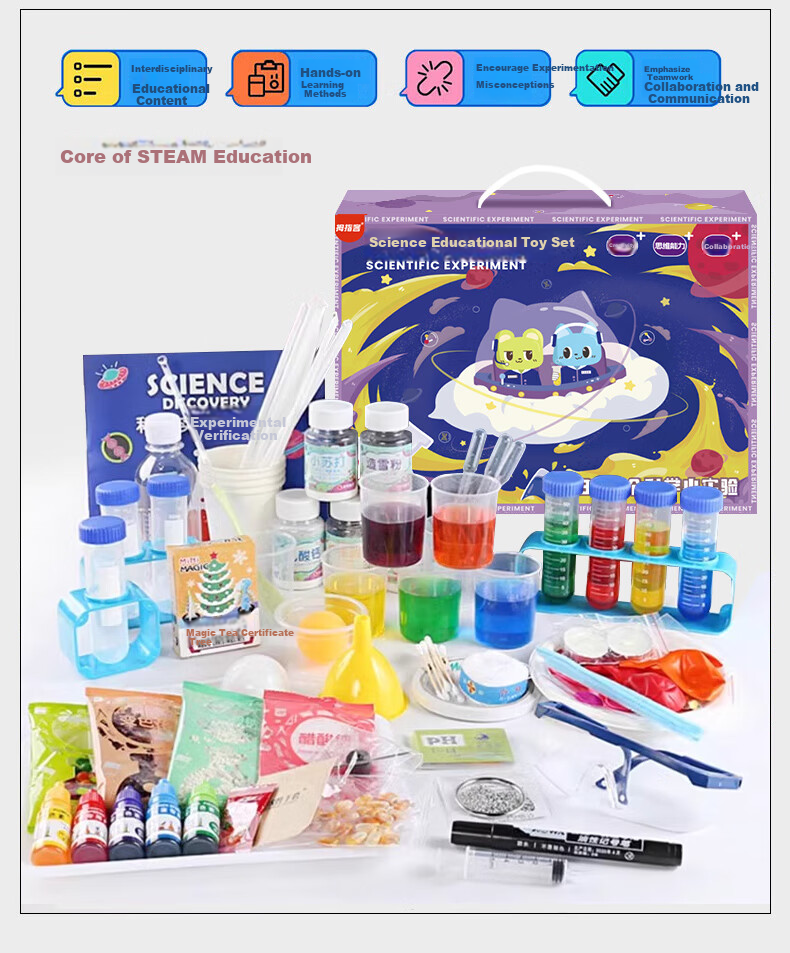 Muzhike Science Experiment Kit with 600 Fun Activities, Birthday Gift for Boys And Girls Aged 4-15, DIY Crafts 2