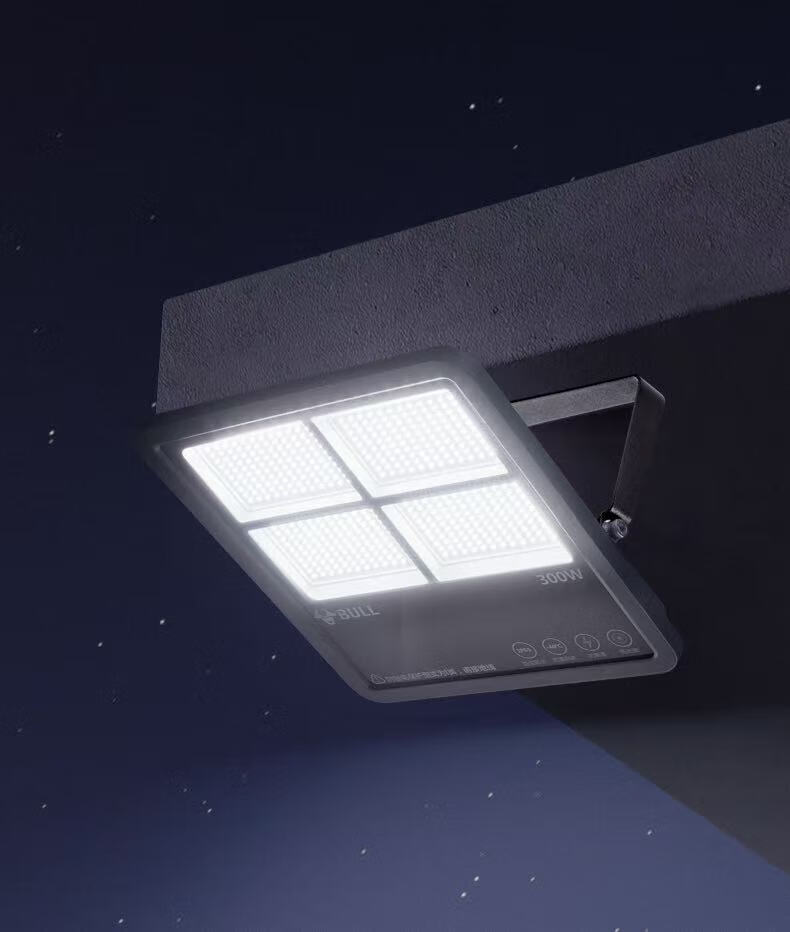 BULL LED Floodlight Outdoor Street Light Yard Light Billboard Light Camping Light IP65 Waterproof MG-F100A-AE Haoxiang Series 6500K White Light 100W 1