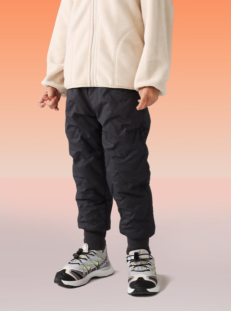 PEPCO Kids Winter Cotton Pants 2025 New Boys Waterproof Warm Trousers Fashionable Girls Thickened Long Pants 1