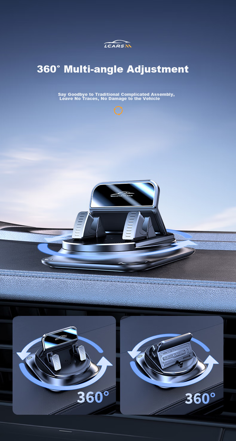 Dijialun Car Phone Holder, 2026 New Model, Center Console Suction Cup Mount for Dashboard, Universal Navigation Support Stand 6