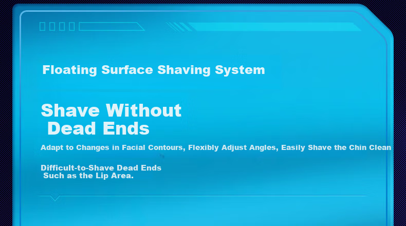 FLYCO Intelligent Electric Shaver, Portable Men's Beard Trimmer, Birthday And Holiday Gift for Boyfriend, Husband, Father, Or Father-In FS889 7