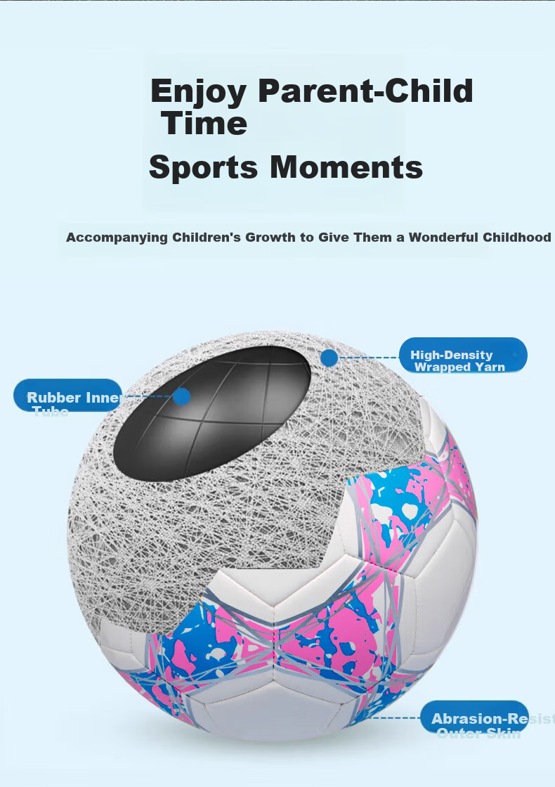 Li-Ning Soccer Ball Size 4 for Children, Elementary School Students' Competition Training, Youth Standard Student-Specific Non-Slip Material Gift, Size Four 12
