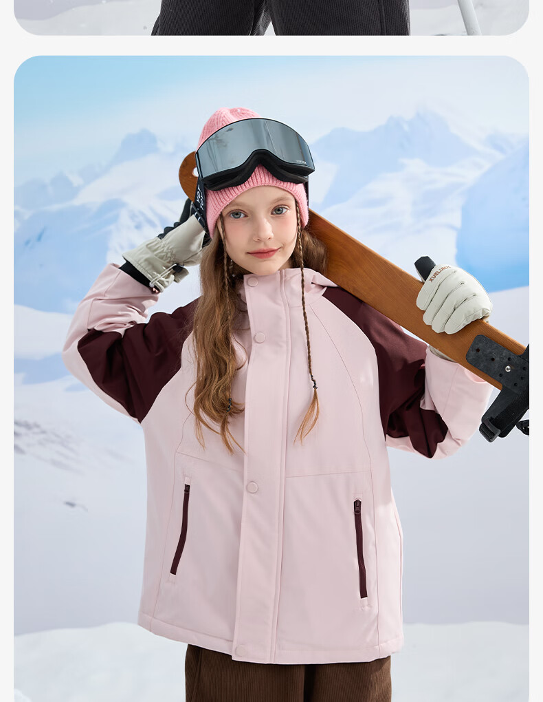 Baleno Kids Winter Padded Jacket 2025 New Boys Girls Cotton-Lined Thickened Warm Coat 2