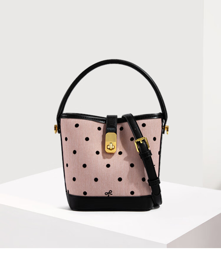 Mark Fairwhale New Polka Dot Dopamine Bucket Bag Commuter Party Handbag Shoulder Bag for Women Birthday Mother's Day Gift 1