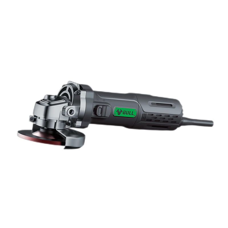 BULL Angle Grinder Polishing Grinding Metal Stone Cutting Machine 850W High Power GJM850-100C (Side Switch)