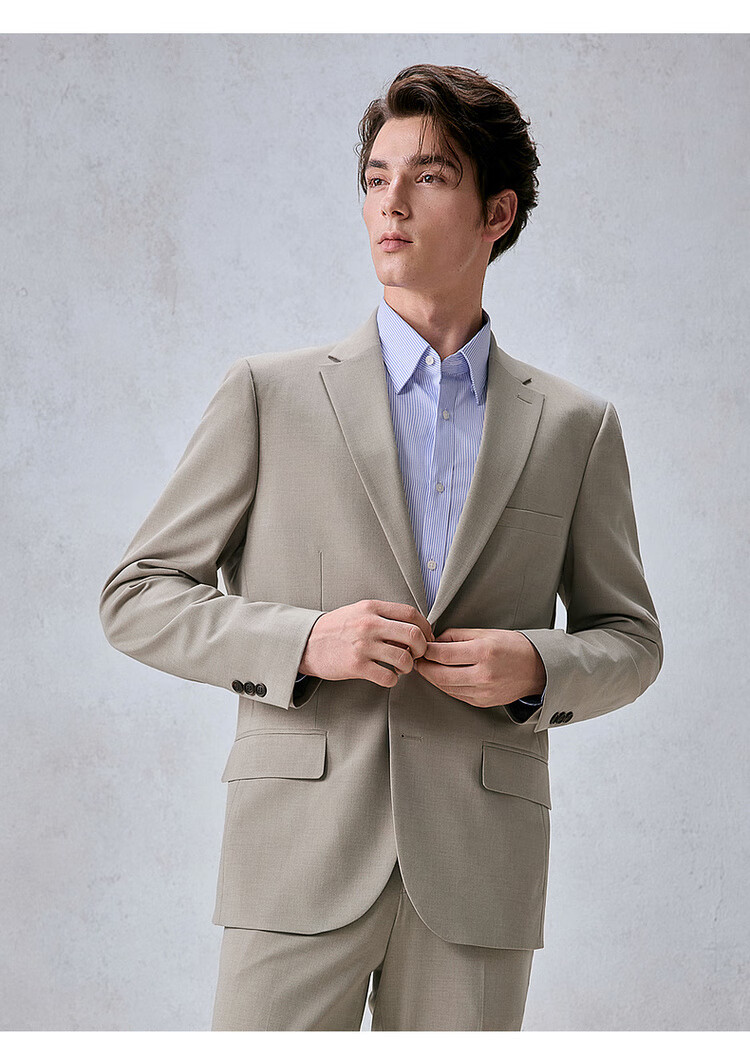 G2000 Antibacterial Multi-Stretch Business Formal Suit for Men, All-Season Office Wear 27