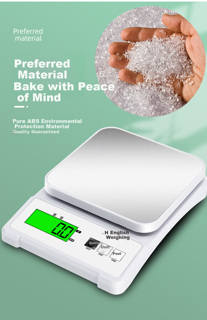 Yingheng Home Electronic Scale Kitchen Scale Precise Baking Scale Food Small Tea Electronic Scale Weighing Ingredient Small Scale 5
