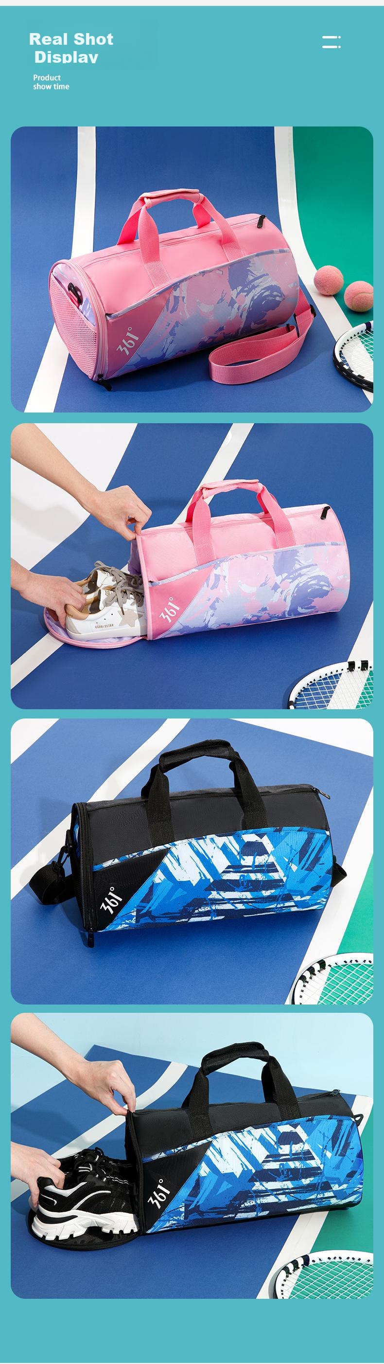 361° Fitness Waterproof Swim Bag with Dry And Wet Separation, Beach Storage Bag for Men And Women, Large Capacity Travel Swimming Gear 10