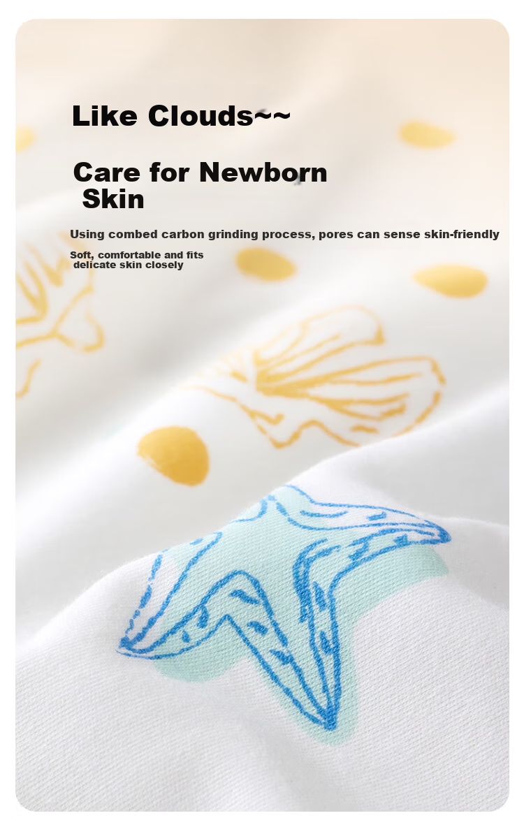 Guangduola Swaddle Blanket, Pure Cotton Newborn Baby Wrap, Maternity Ward Swaddling Cloth, Sleeping Bag, 2-Pack 3