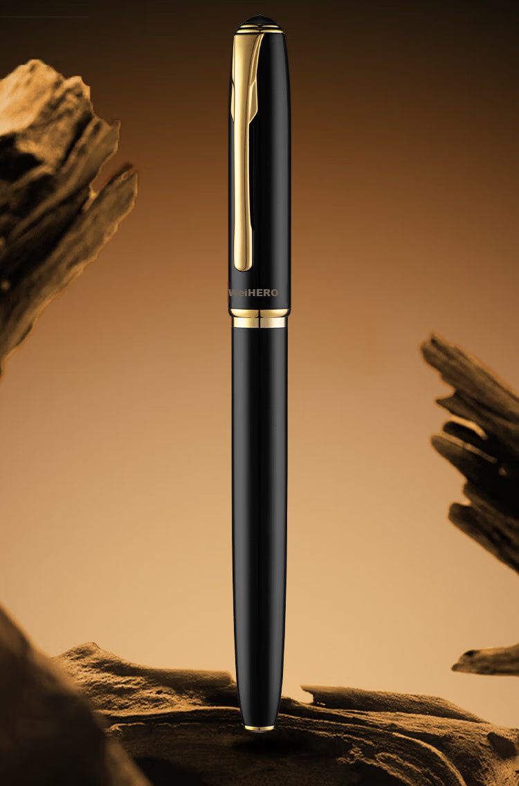 HERO Graduation Gift 3-in-1 Fountain Pen Signature Pen with Fine/Nib/Calligraphy Nib Graduation Student Birthday Gift for Men and Women E522 Moyun Elegant Collection Gift Box 8