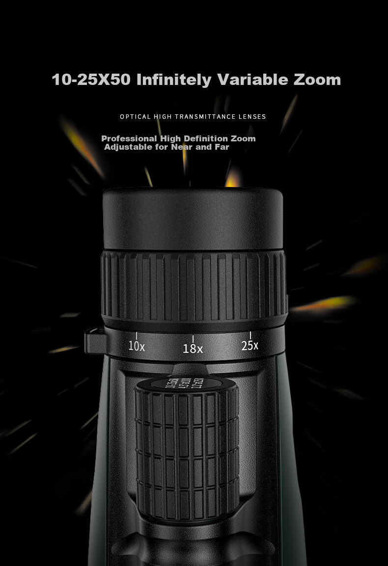 Celestron Kids 6-12x25 Zoom High-Definition Portable Monocular Telescope White Children's Birthday Gift 3
