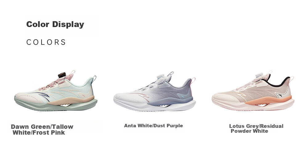 Anta Kids Sports Shoes Yufeng Running Shoes 2026 Summer Boys Breathable Running Shoes Physical Test A12525567H 16