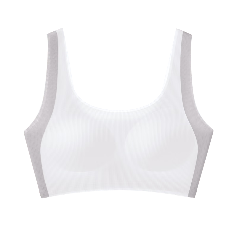 Herbal Natural Color Girls Bra Children's Vest Youth Development Period High School Student Underwear New Sports Seamless Bra
