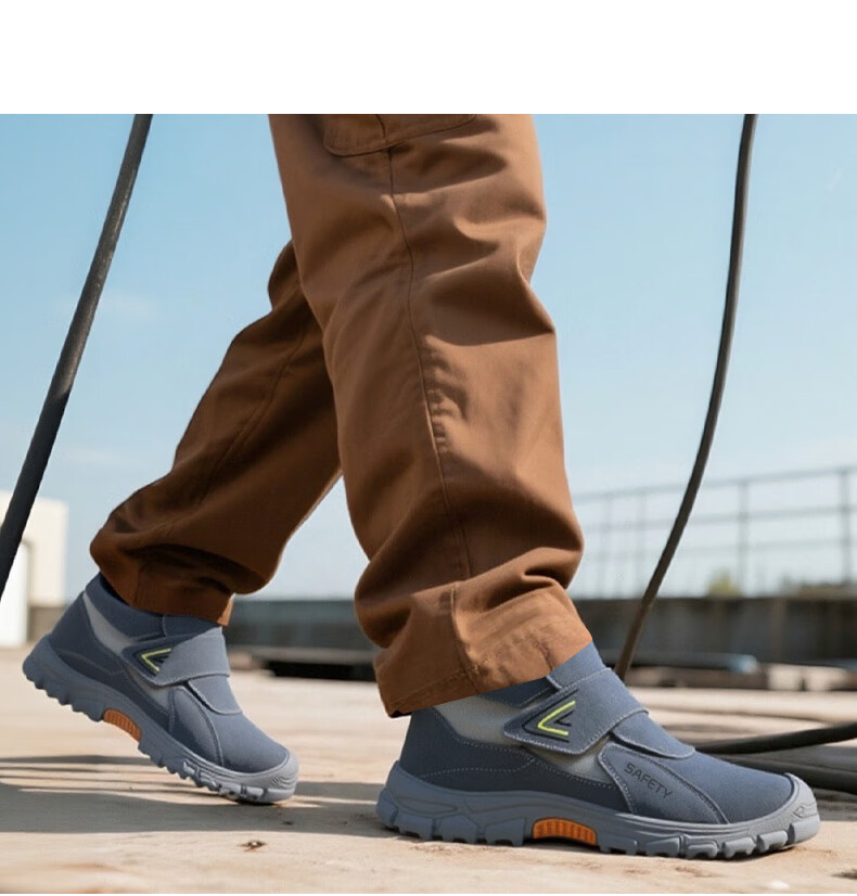 GUYISA Men's Winter Welding Labor Protection Shoes Steel Toe Anti-Smash and Anti-Puncture Safety Work Shoes 3027GY Size 43 6