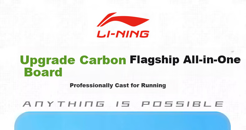 Li-Ning Professional Track And Field Sprint Shoes with Full-Length Carbon Plate, Lightweight for Physical Exams, Training And Competition Running And Long Jump Shoes 1