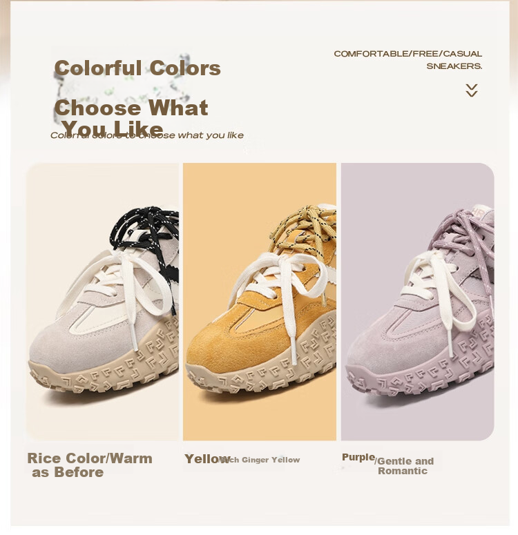 ZHR Women's Summer Mesh Breathable Casual Shoes Lightweight Versatile KS129E Taro Purple Size 37 3