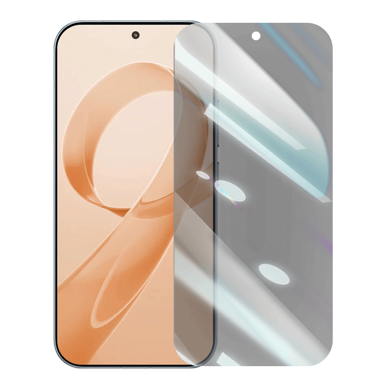 LLUNC Privacy Screen Protector [2-Pack] Full Coverage Tempered Glass Film for Redmi K90, Ultra-Thin Anti-Peeping Protective Film with No Black Border, Fingerprint-Resistant Privacy Screen Protector