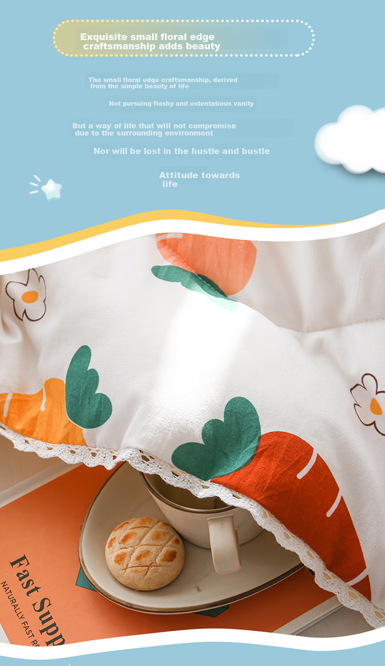 Aiwei Fiber Washed Cotton Summer Quilt Thin Quilt Air Conditioning Quilt 2 Jin 150*200cm [Mira Garden] 5