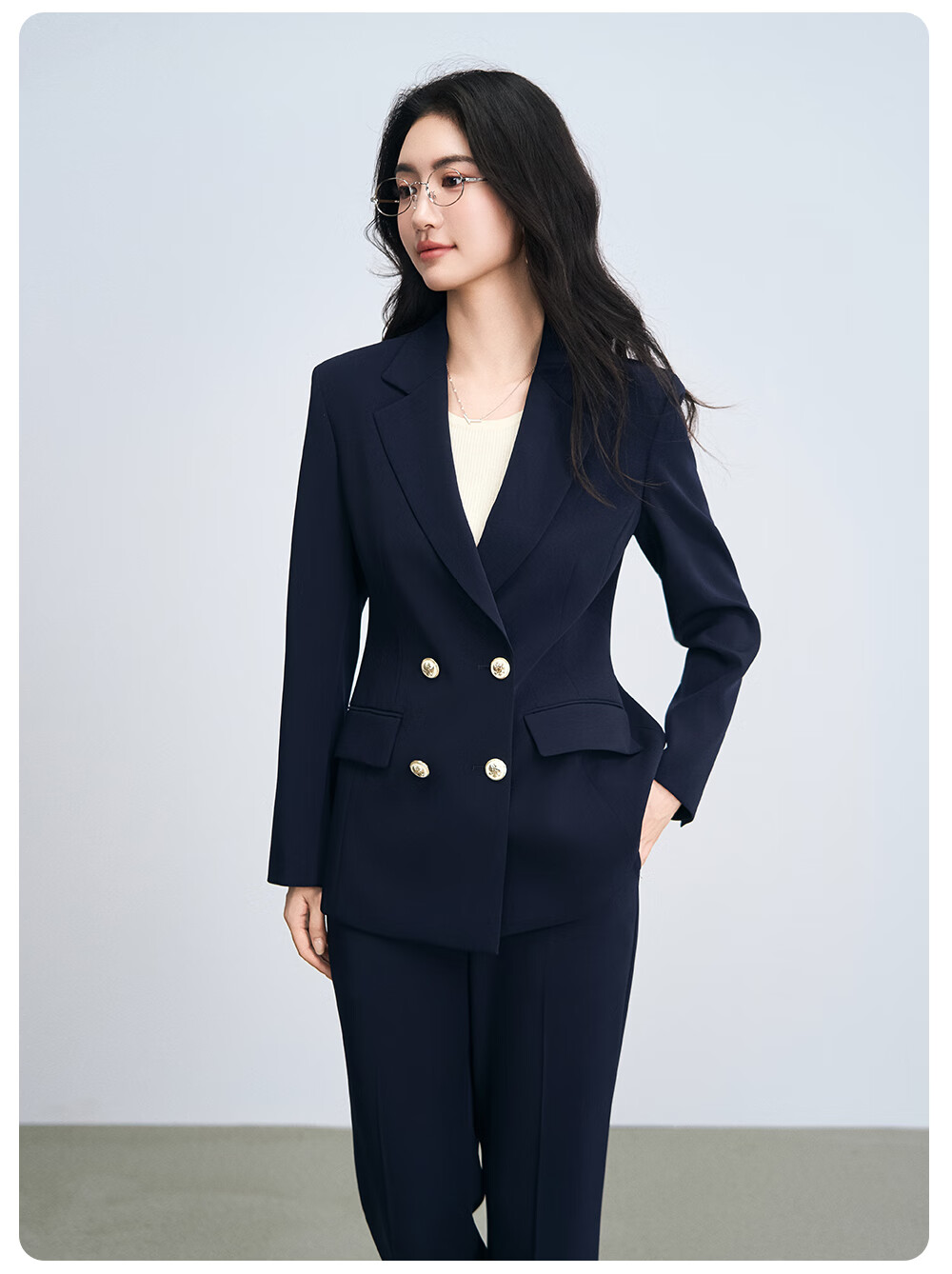 Miss Bird Women's Suit Set Interview Professional Formal High-End Business Workwear Blazer 20