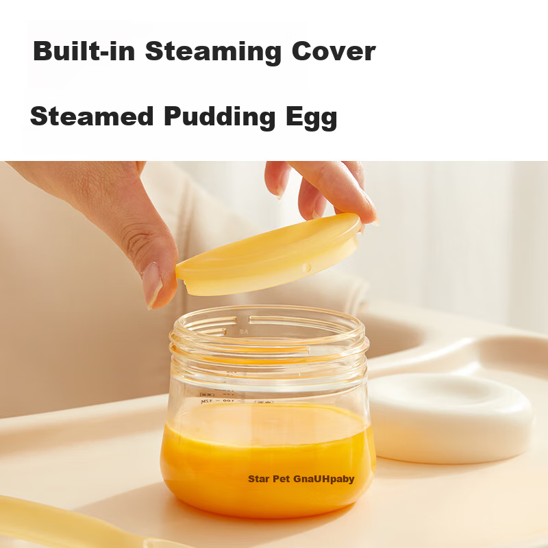 Huangchong PPSU Small Milk Cover Baby Food Container, Infant Feeding Bowl, Non-Glass Steaming And Cooking Egg Container, Food Preservation Lunch Box, Baby Food Preparation Tool