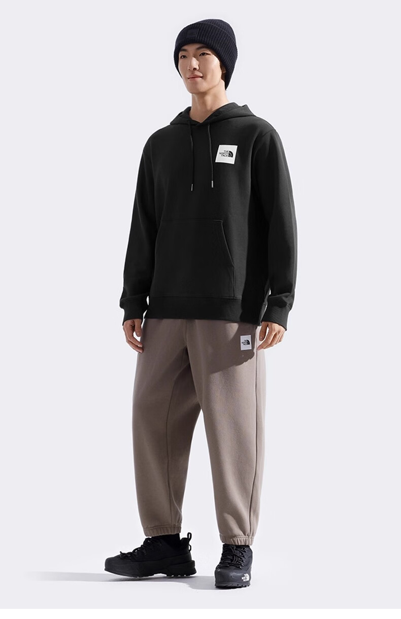 The North Face Men's Hoodie 25 Autumn Winter New Outdoor Hiking Sports Travel Casual Printed Pullover 8F0Q 2