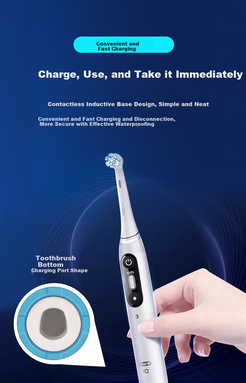 Masentek Compatible Charging Cable for Oral-B Electric Toothbrushes D12/D16/D100/3709/PRO600/700/PRO1000/2000/3000, Universal Charging Base Cord 5