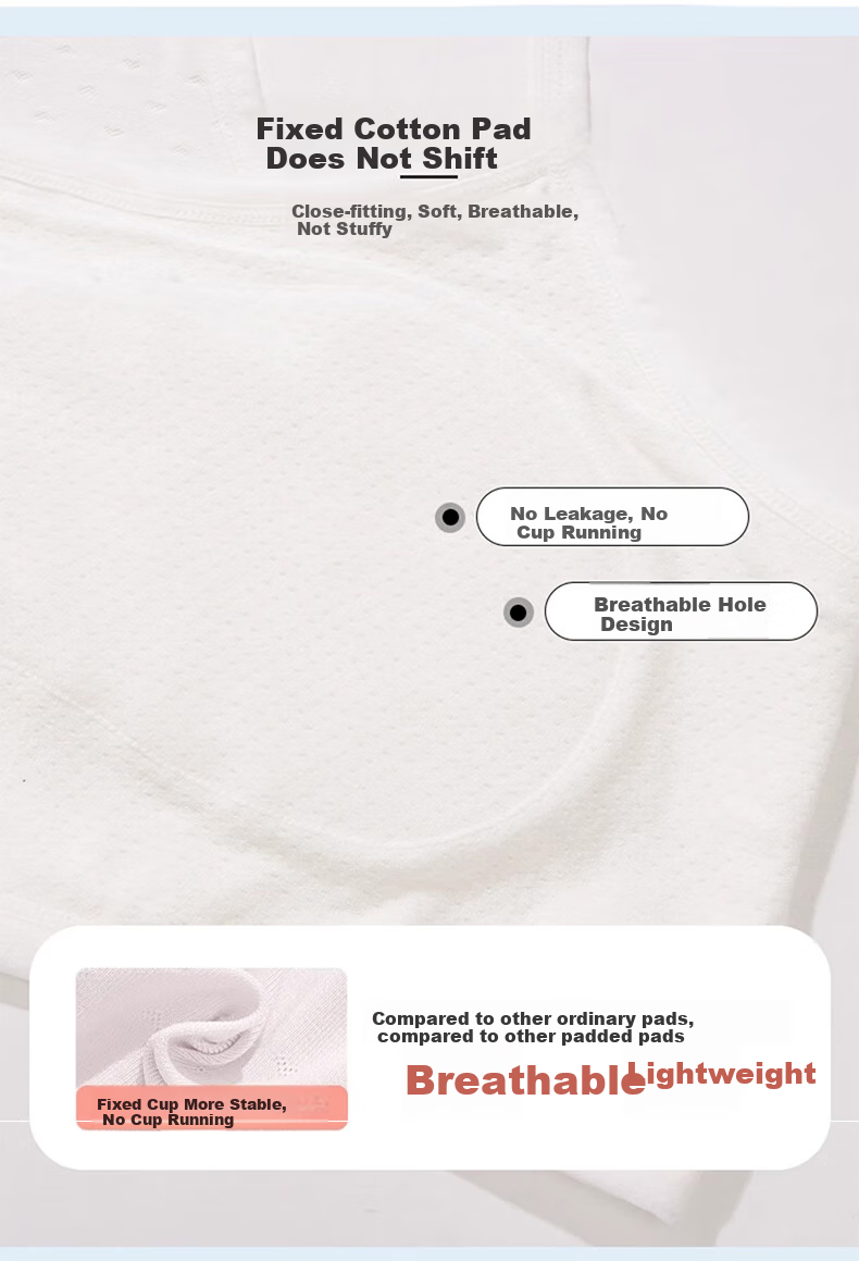 Ziyouxi Girls' Underwear for Elementary School Students in Puberty, Ages 8-12, Children's First Stage Camisole Thin Bra for Young Girls 4