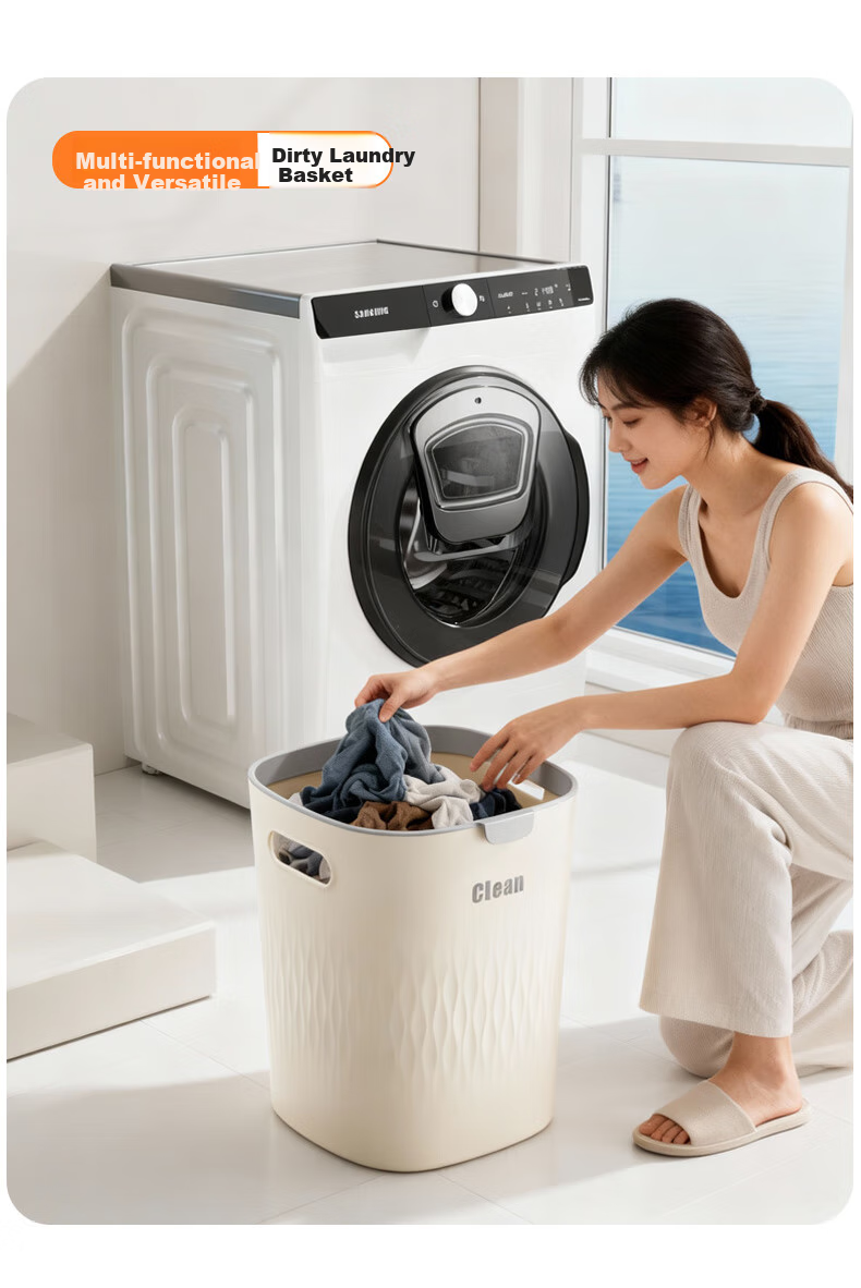 Zhailishi Lidless Trash Can, 11L Square White, for Home Living Room Bedroom Bathroom, Narrow Gap Slim Trash Ca 1