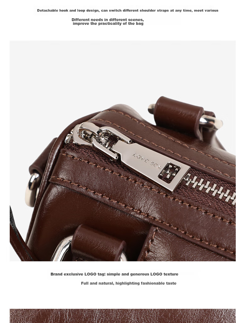 Aiqinghai Women's Handbag, Cowhide Crossbody Bag, Commuter Tote Bag, Luxury Brand, Practical Birthday And Mother's Day Gift for Mom 14