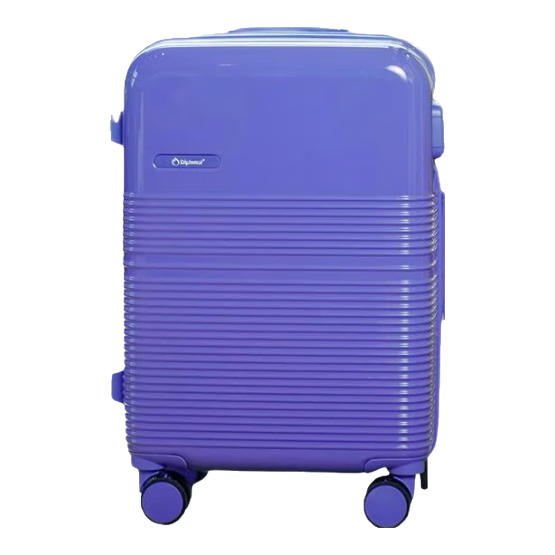Diplomat Large Capacity Luggage Suitcase Thickened Password Lock TC-2621 Lilac Purple 24 Inch