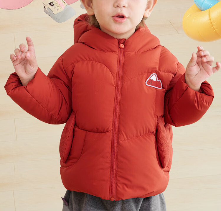 BALABALA Kids Down Jacket Girls Baby Thick Warm Goose Down Coat Winter Boys 2025 New Season Outerwear Trendy Top 1