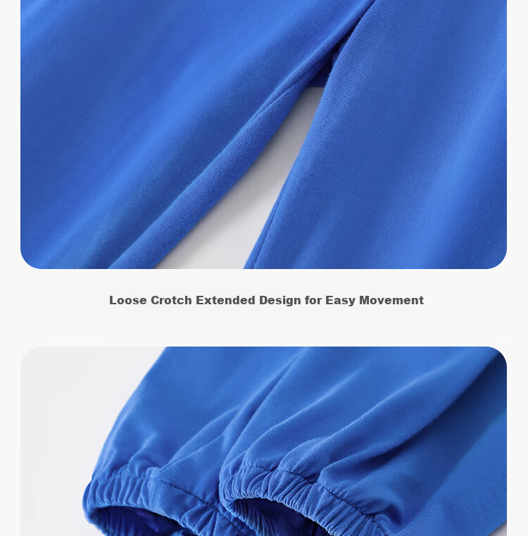 Badibadi Summer Infant And Toddler Pure Cotton Mosquito-Repellent Pants, Versatile Sports Trousers for Boys And Girls, Baby Clothing, Round Logo Little Rabbit, Size 90 7