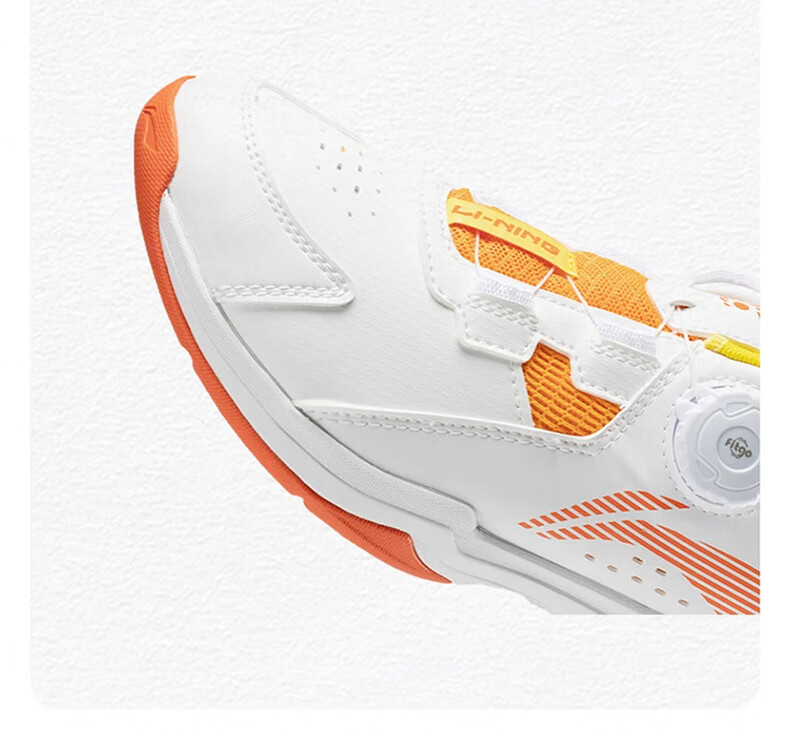 LI-NING Badminton Shoes Youth Kids Sports Shoes All-Rounder V Knob Competition Training Non-Slip Wear-Resistant 4